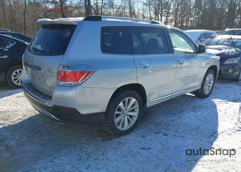 2013 Toyota Highlander Hybrid Limited V6 z USA, uszkodzony, nr VIN JTEDC3EH9D2018589